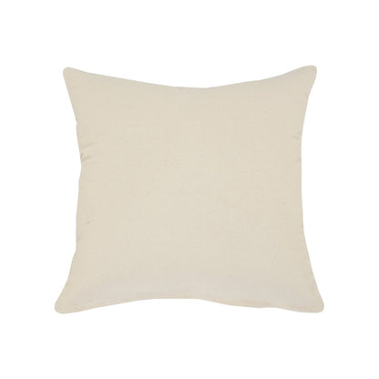 Oslo Cotton Pillow Set of 2 in Cream/White, 20" x 20"