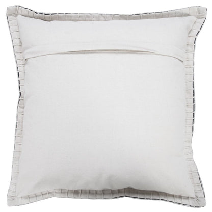 Vital  Cotton Pillow Set of 2 in Black, 20" x 20"