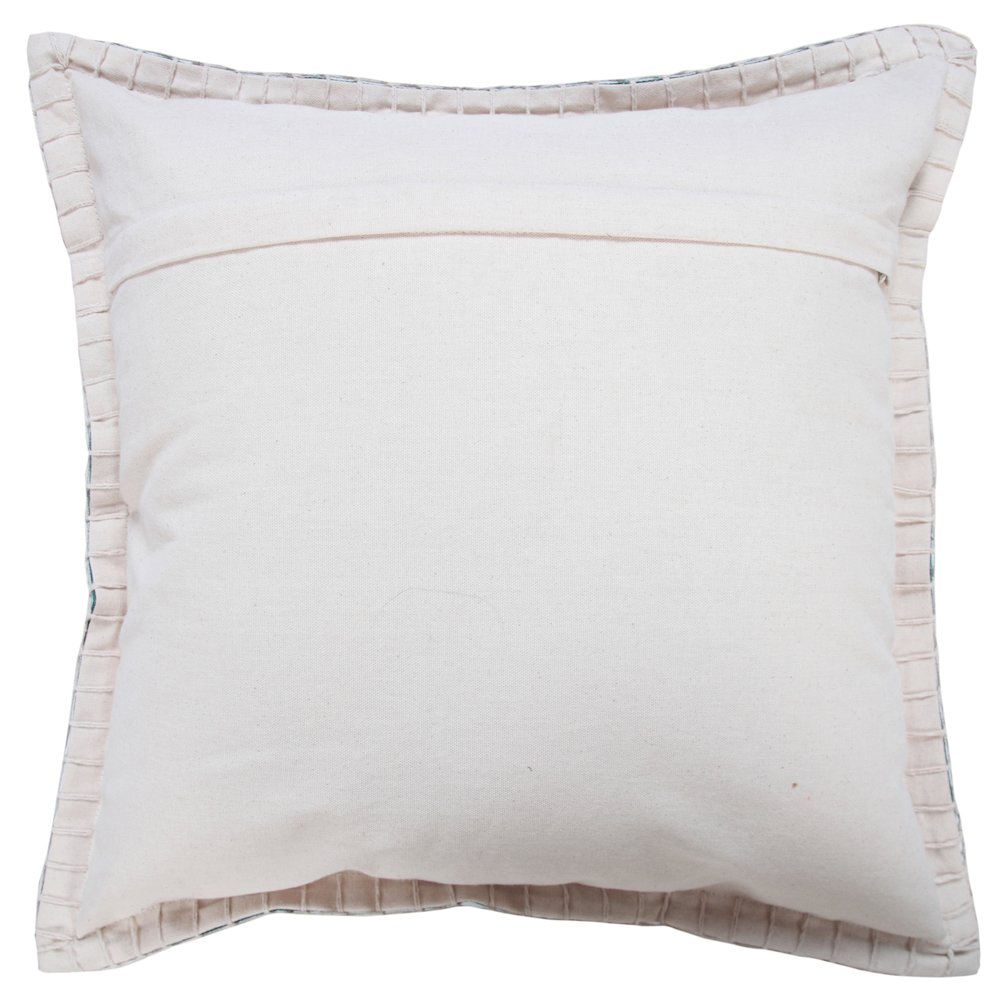Vital Cotton Pillow Set of 2 in Green, 20" x 20"