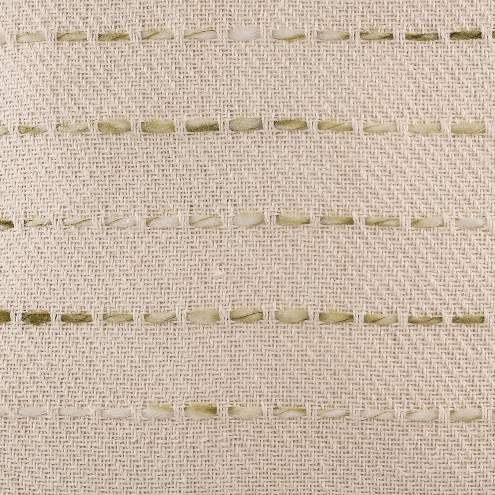 Torrent Cotton Blend Pillow Set of 2 in Green/Ivory, 20" x 20"