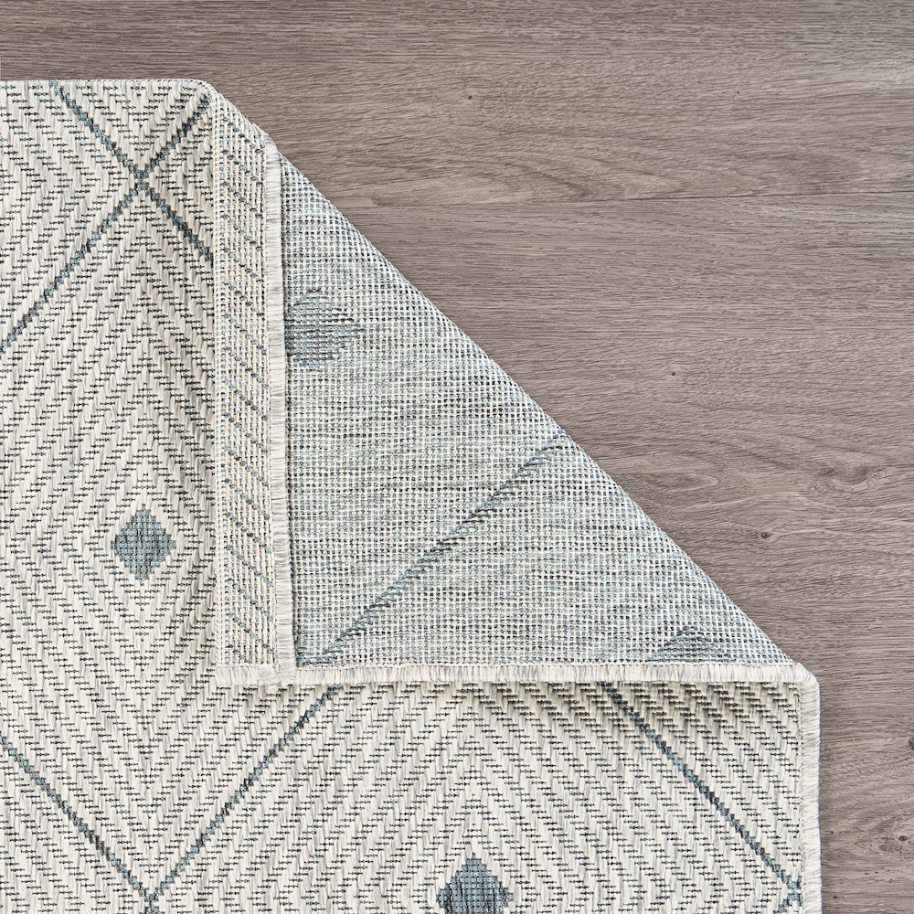Minimal Diamonds Indoor/Outdoor Area Rug