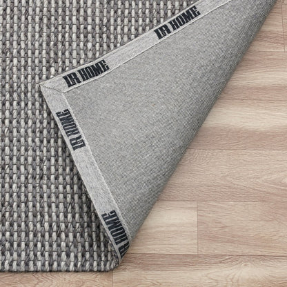 Bergen Wool Blend Area Rug Indoor in Gray/Silver, 9' x 12'