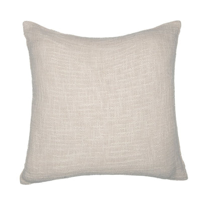 Stacy Garcia  Cotton Blend Poly Filled Pillow in Yellow/Ivory, 24" x 24"