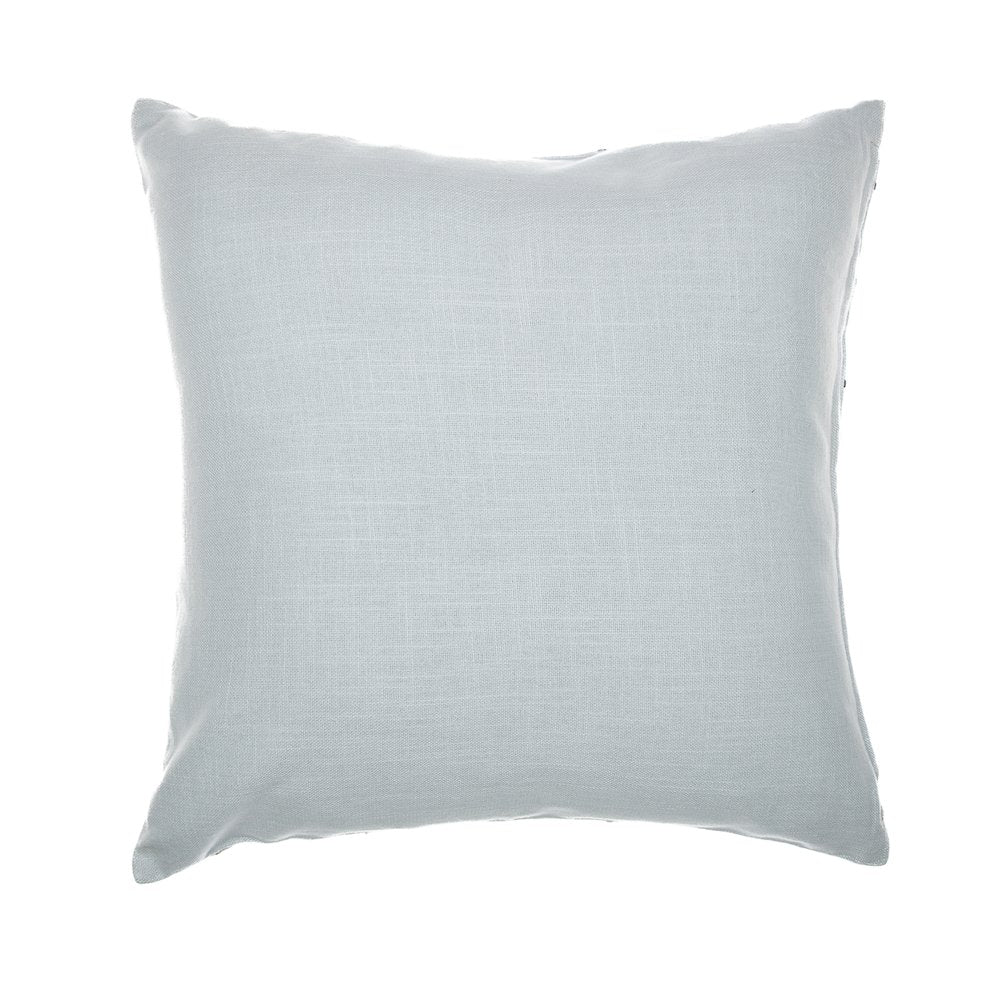 Stacy Garcia  Cotton Blend Poly Filled Pillow in Blue/Multicolored, 24" x 24"