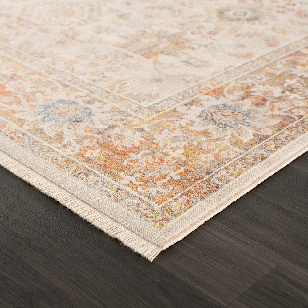 Holi Durable Performance Area Rug Indoor in Ivory/Beige, 7'9" x 10'