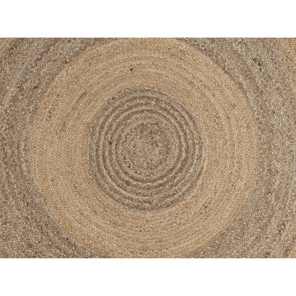 Boutique Jute Jute Area Rug Indoor in Tan/Brown, 7'6" Round