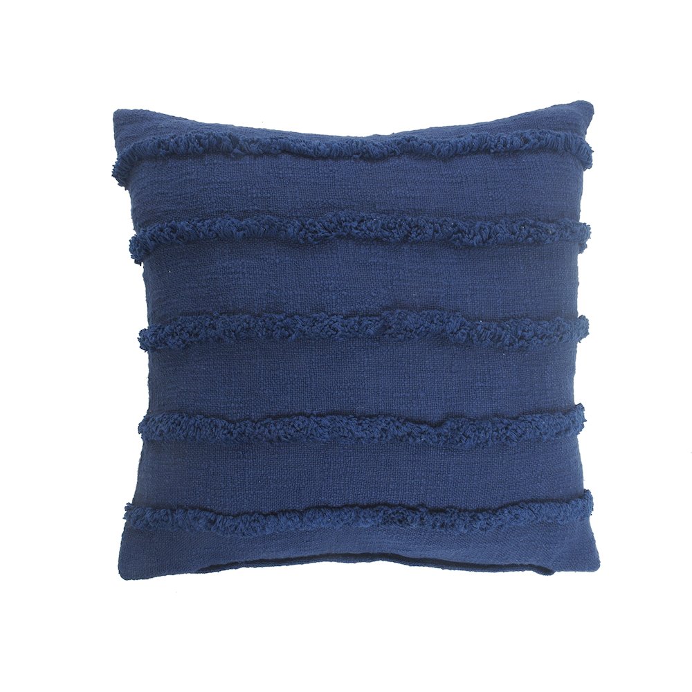 Rory Cotton Pillow Set of 4 in Blue, 20" x 20"