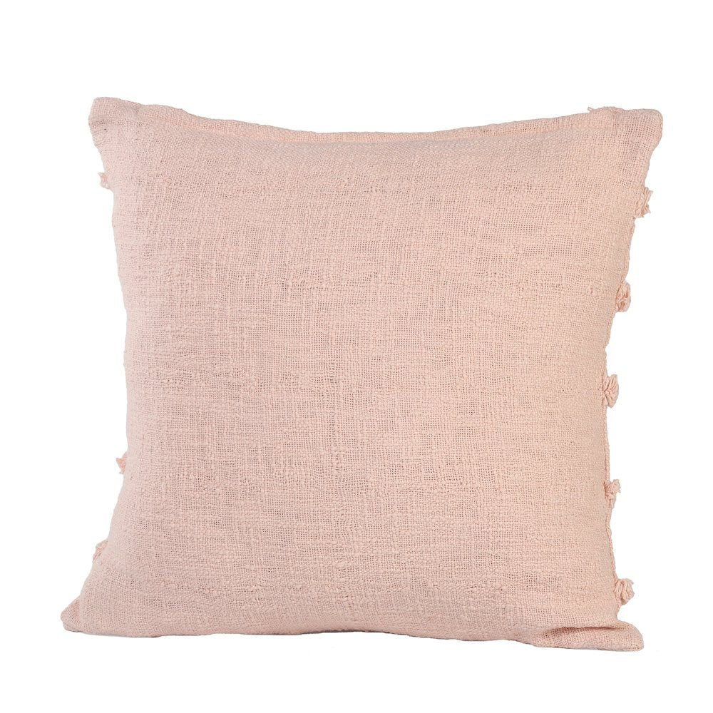 Rory Cotton Pillow Set of 4 in Pink, 20" x 20"