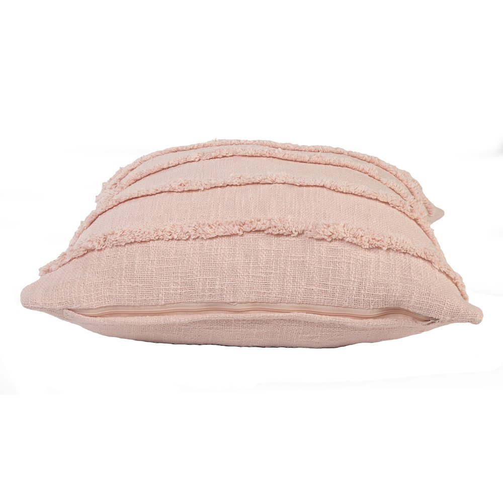 Rory Cotton Pillow Set of 4 in Pink, 20" x 20"