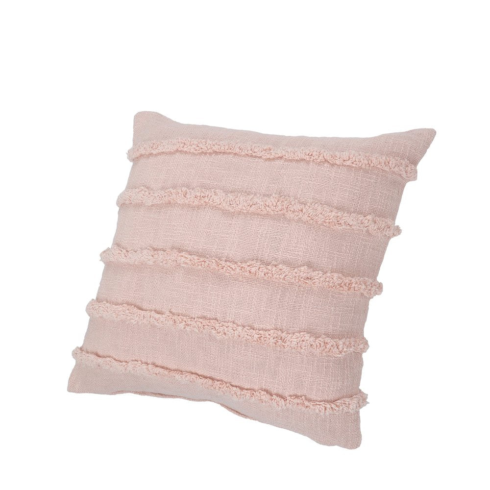 Rory Cotton Pillow Set of 4 in Pink, 20" x 20"