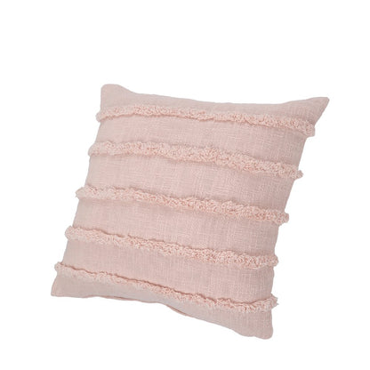 Rory Cotton Pillow Set of 4 in Pink, 20" x 20"