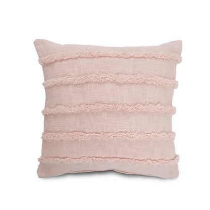 Rory Cotton Pillow Set of 4 in Pink, 20" x 20"