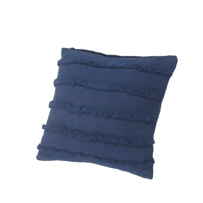 Rory Cotton Pillow Set of 4 in Blue, 20" x 20"
