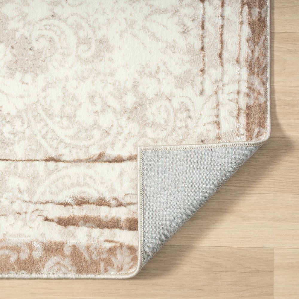 Antalya Durable Performance Area Rug Indoor in Beige/Cream, 2'2" x 3'