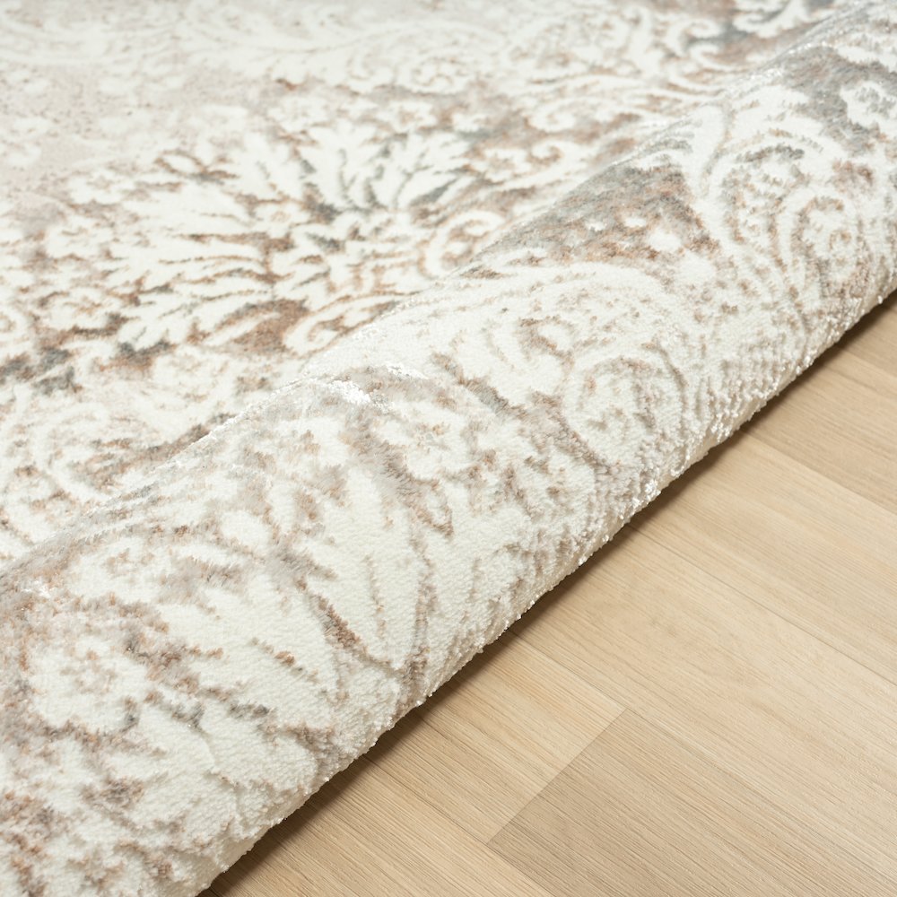 Antalya Durable Performance Area Rug Indoor in Beige/Cream, 2'2" x 3'