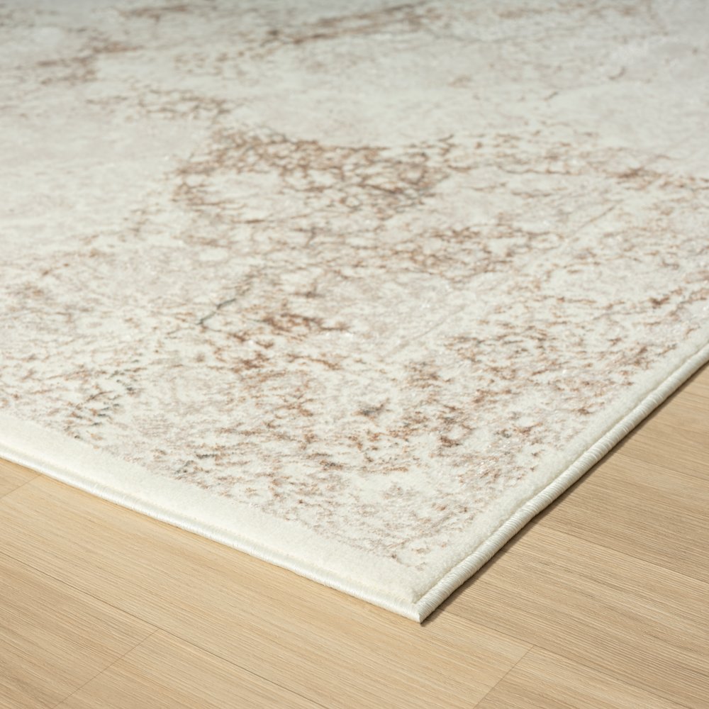 Antalya Durable Performance Area Rug Indoor in Beige/Cream, 2'2" x 3'
