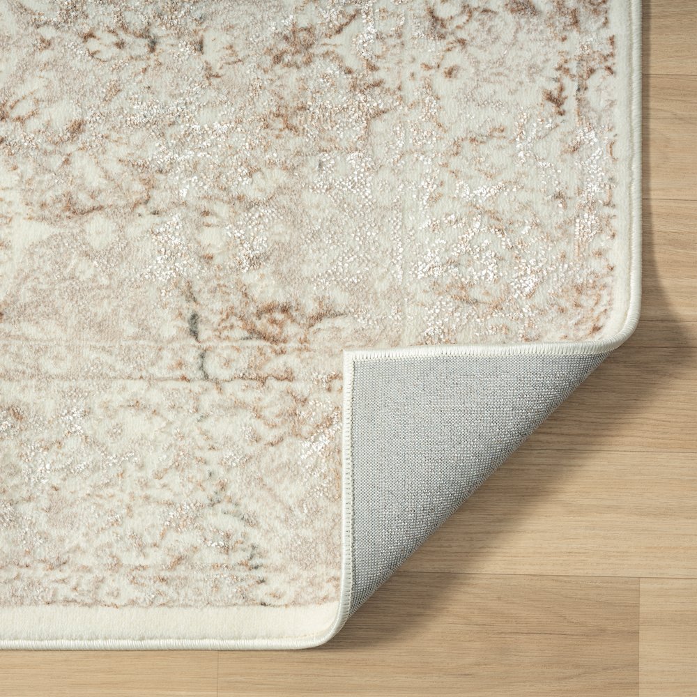 Antalya Durable Performance Area Rug Indoor in Beige/Cream, 2'2" x 3'