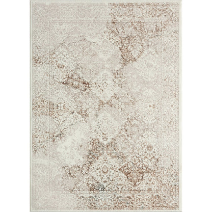 Antalya Durable Performance Area Rug Indoor in Beige/Cream, 2'2" x 3'