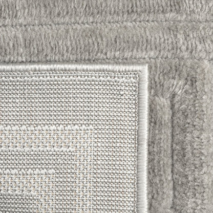 Atlas Durable Performance Area Rug Outdoor in Gray, 5' x 7'