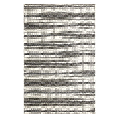 Bergen Wool Blend Area Rug Indoor in Gray/Ivory, 5' x 7'9"