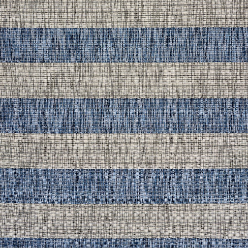 Catalina Durable Performance Area Rug Outdoor in Blue/Gray, 5' x 7'