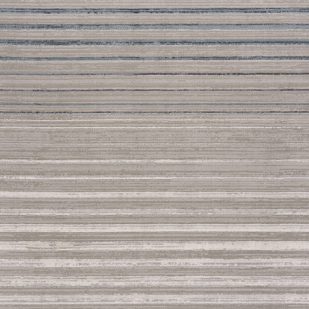 Imagine Durable Performance Area Rug Indoor in Cream/Blue, 1'10" x 3'