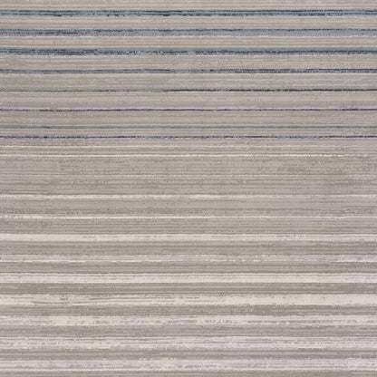 Imagine Durable Performance Area Rug Indoor in Cream/Blue, 1'10" x 3'