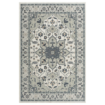 Imagine Cotton Area Rug Indoor in Ivory, 7'9" x 10'9"