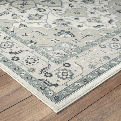 Imagine Cotton Area Rug Indoor in Ivory, 5'3" x 7'6"
