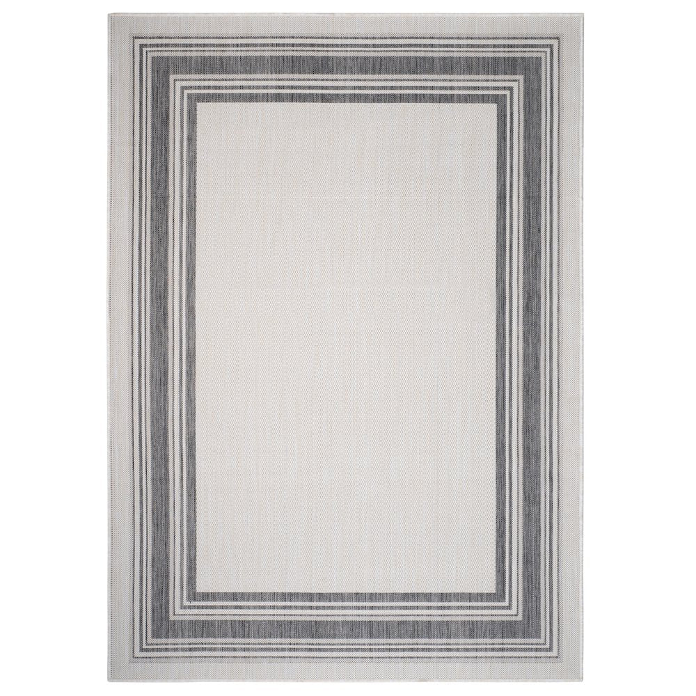 Kilimanjaro Performance Blend Area Rug Outdoor in White/Cream, 3' x 5'