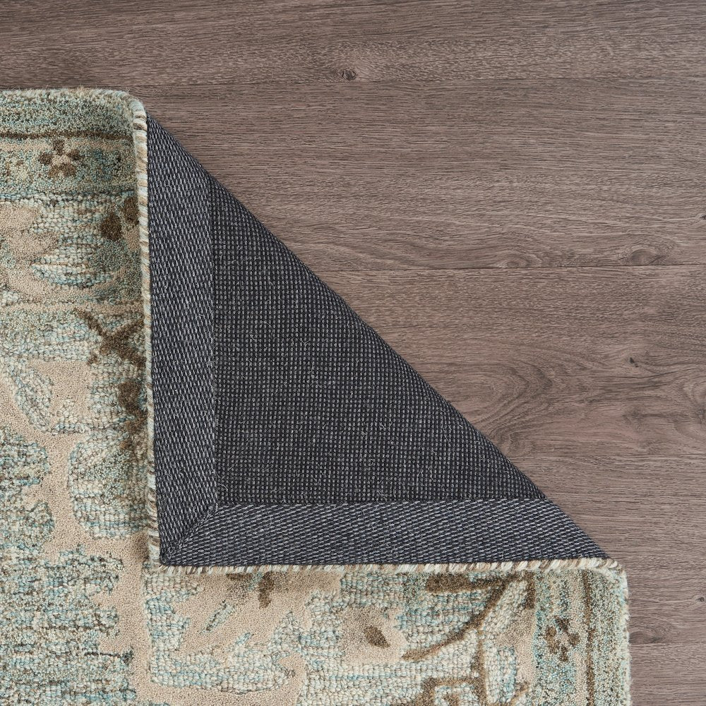 Modern Traditions Wool Area Rug Indoor in Blue, 5' x 7'9"