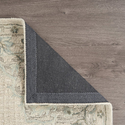 Modern Traditions Wool Area Rug Indoor in Ivory, 5' x 7'9"