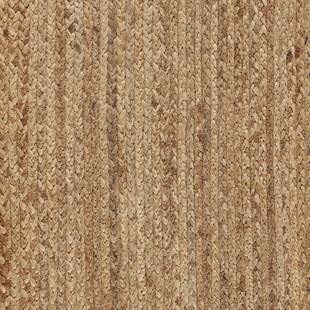 Classic Jute Table Top Placemat in Tan,  1'4" x 6'8"