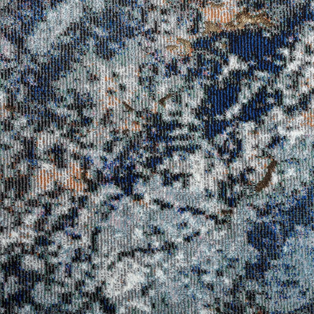 Nimbus Abstract Arctic Glacier Area Rug