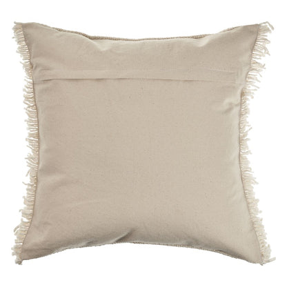 Ox Bay Hand-stitched Cream Distressed All-Natural Cotton  Pillow Cover