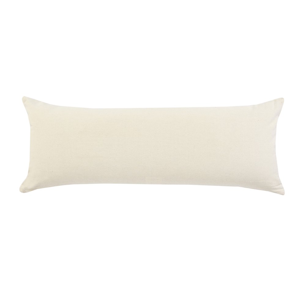 Ox Bay Hand-stitched Black/White Stripe All-Natural Cotton Pillow Cover