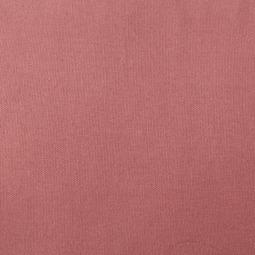 Ox Bay Hand-Woven Pink/White Bordered All-Natural Cotton Pillow Cover