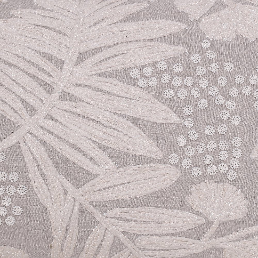Odyssey Linen Poly Filled Pillow in Cream/Beige, 16" x 24"