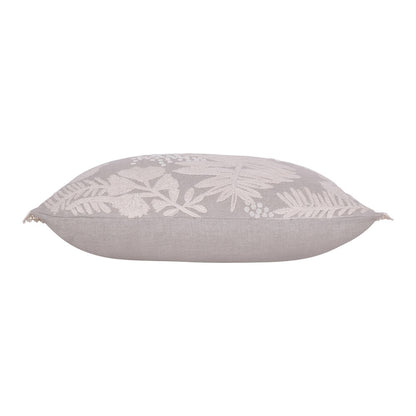 Odyssey Linen Poly Filled Pillow in Cream/Beige, 16" x 24"