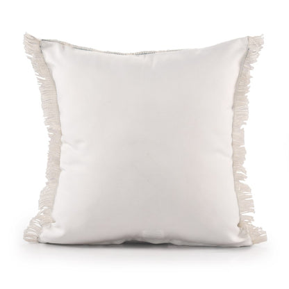 Denver Performance Poly Filled Pillow in Blue/Ivory, 20" x 20"