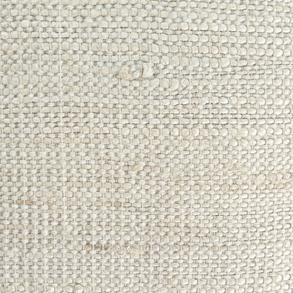 Mesa Pouf Pouf  Finish in White/Beige 18" x 18" x 18"