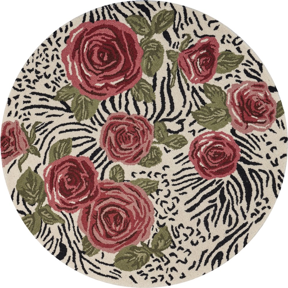 Rose Garden Safari Area Rug
