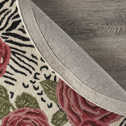Rose Garden Safari Area Rug