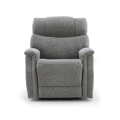 Dark Gray Power Lift Recliner Chair for Elderly with USB and Electric Recline