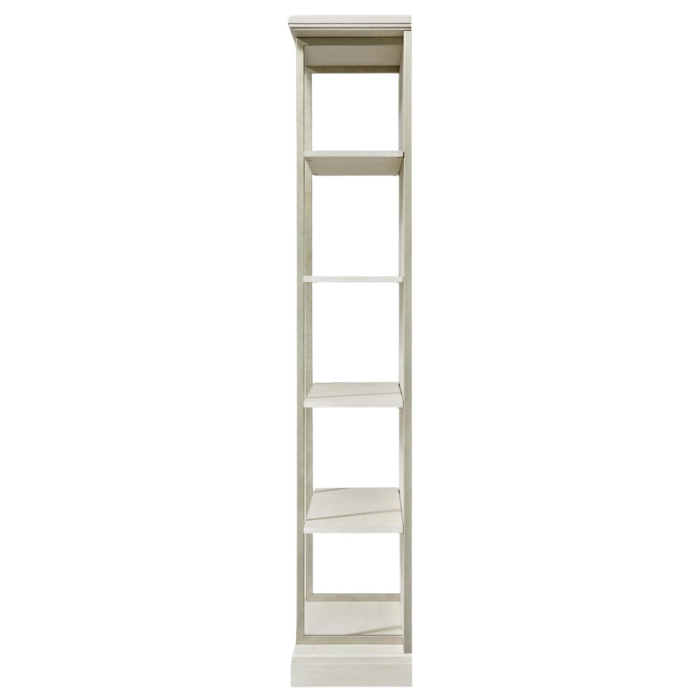 Light Brown Bookcase Wood Bookshelf 4 Tier Bookshelf Tall Bookcase