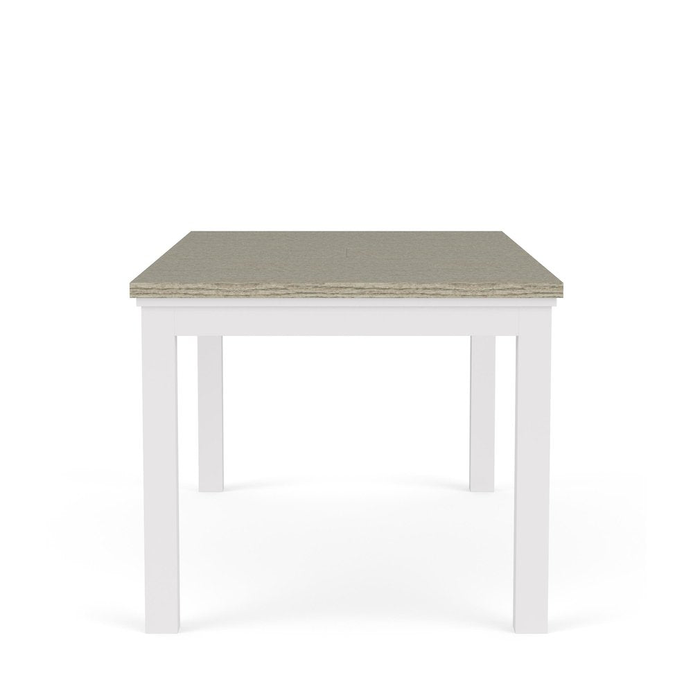 Cora White Rectangular Dining Table