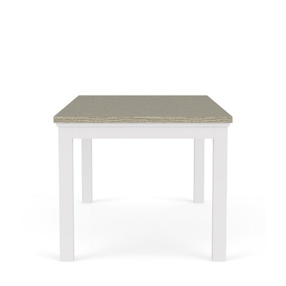Cora White Rectangular Dining Table