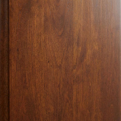 Espresso Shaker Bookcase with Tall Storage and Classic Design