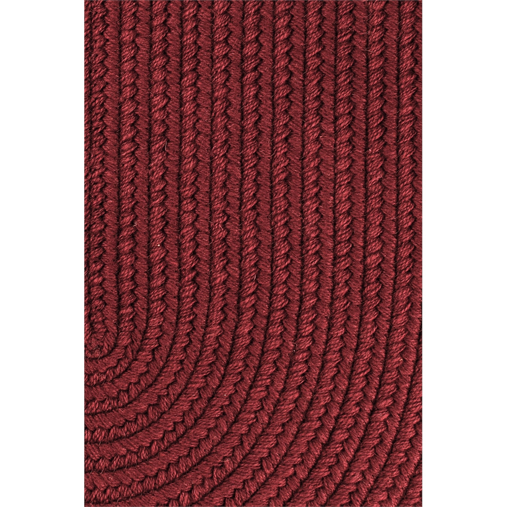Solid Red Wine Wool 18" x 36" Slice
