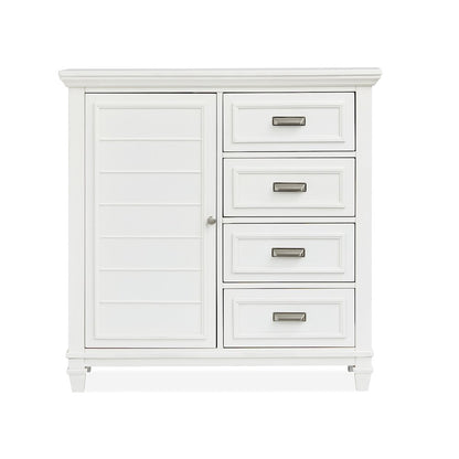 Charleston White Dove White Door Chest